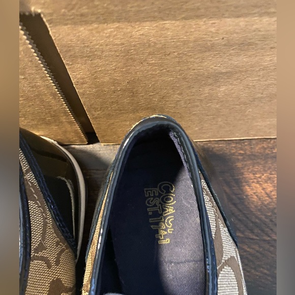 Coach “Folly” Brown Signature “C” Sneakers 9.5 - Picture 4 of 6